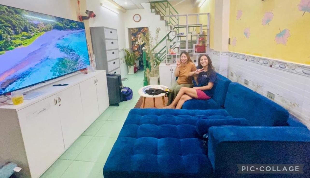 花ren Hostel Хошимин Экстерьер фото